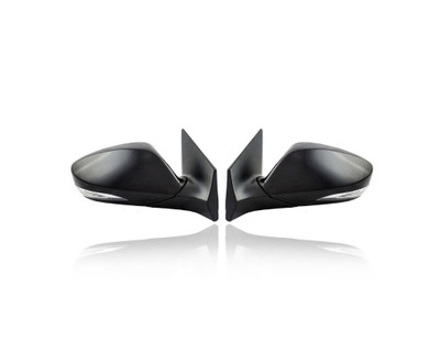 Door Mirror - Compatible/Replacement for '11-13 Hyundai Elantra Sedan, 13-13 Elantra Coupe SE/Limited (USA Built) - Powered, Heated, With Signal Lamp - Pair, Set - 876203Y000, 876103Y000